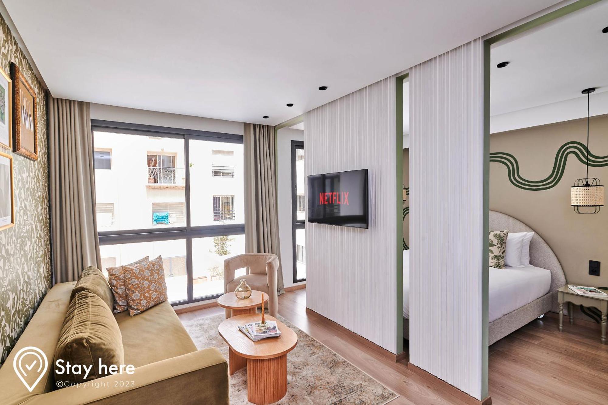 Stayhere Casablanca - Maarif - Elite Residence Exteriér fotografie