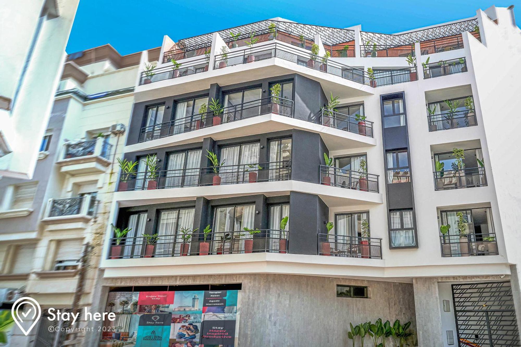 Stayhere Casablanca - Maarif - Elite Residence Exteriér fotografie