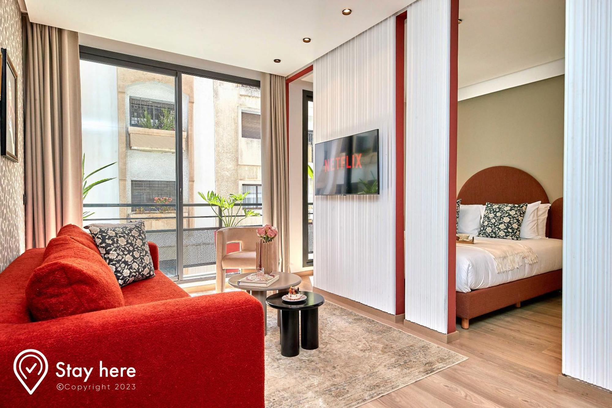 Stayhere Casablanca - Maarif - Elite Residence Exteriér fotografie